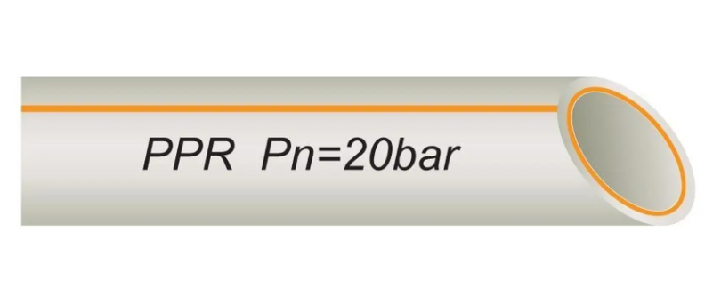 Труба ПП VSPLAST PPR Fiber PIPE ф20х3.4, PN20, армована скловолокном, гаряче/холодне водопостачання